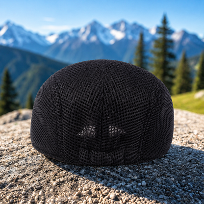 Mesh Flat Cap