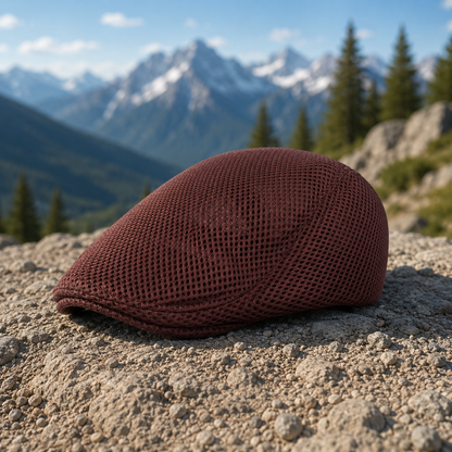 Mesh Flat Cap