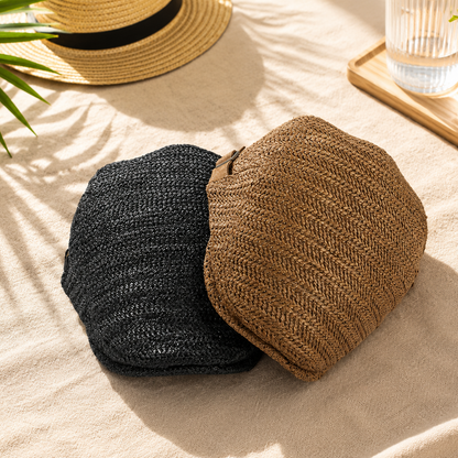 Classic Weave Flat Cap