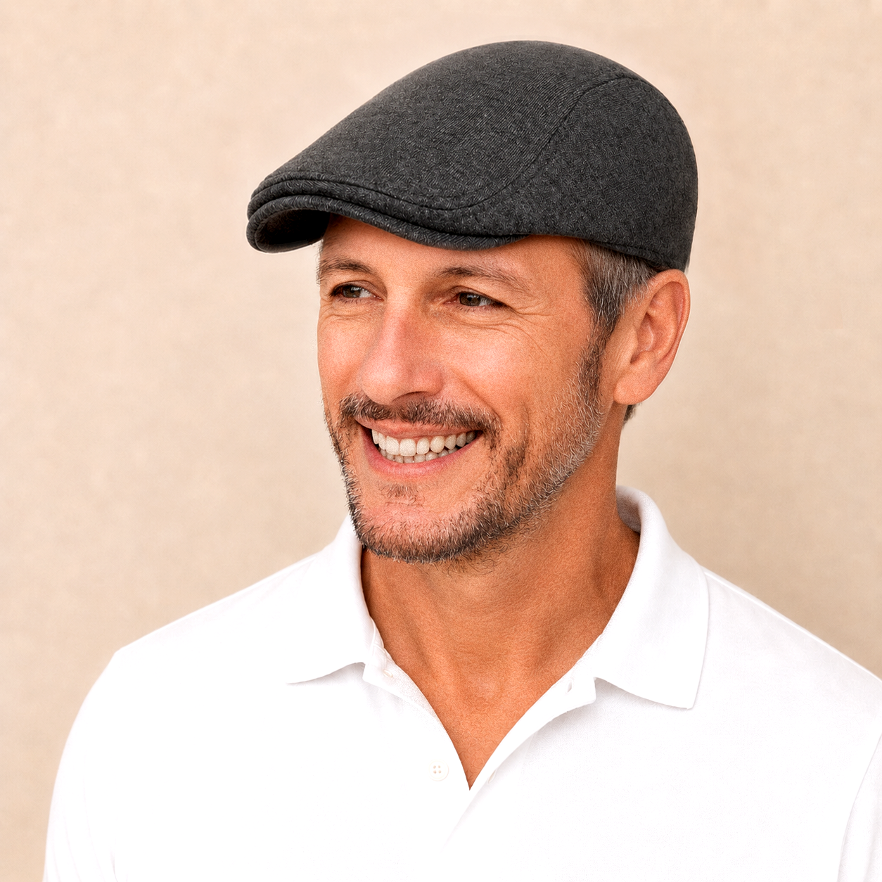 Soft Top Flat Cap