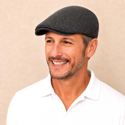 Soft Top Flat Cap